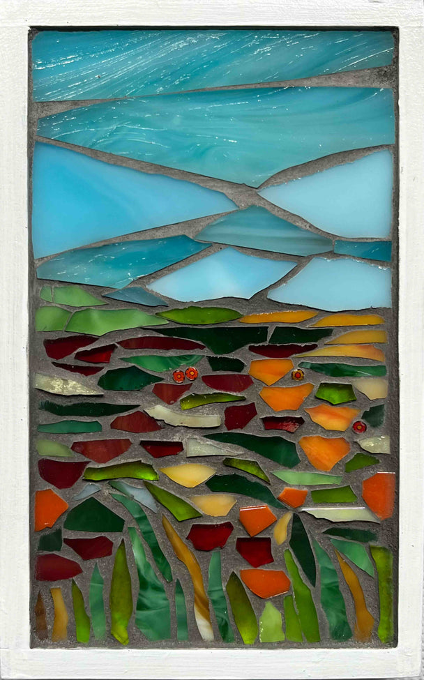 Poppy Field: Door County Postcard