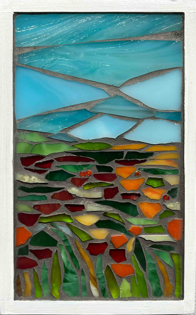 Poppy Field: Door County Postcard