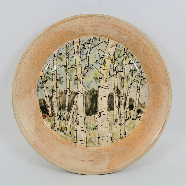 7" Spring Birch Plate