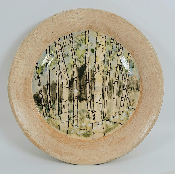 7" Spring Birch Plate