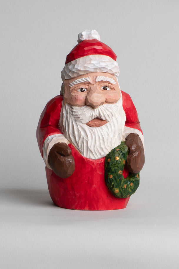 Fat Santa with Wreath