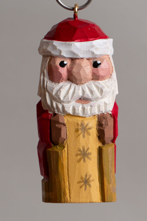 Little Guy Santa Ornament