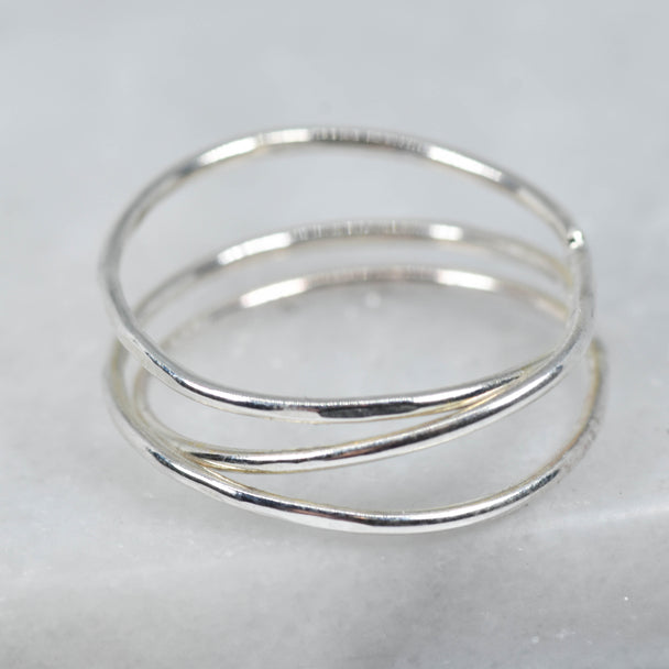 Silver Wrap Ring