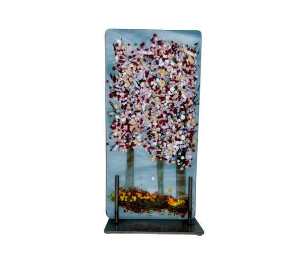 Cherries with Spring Flowers