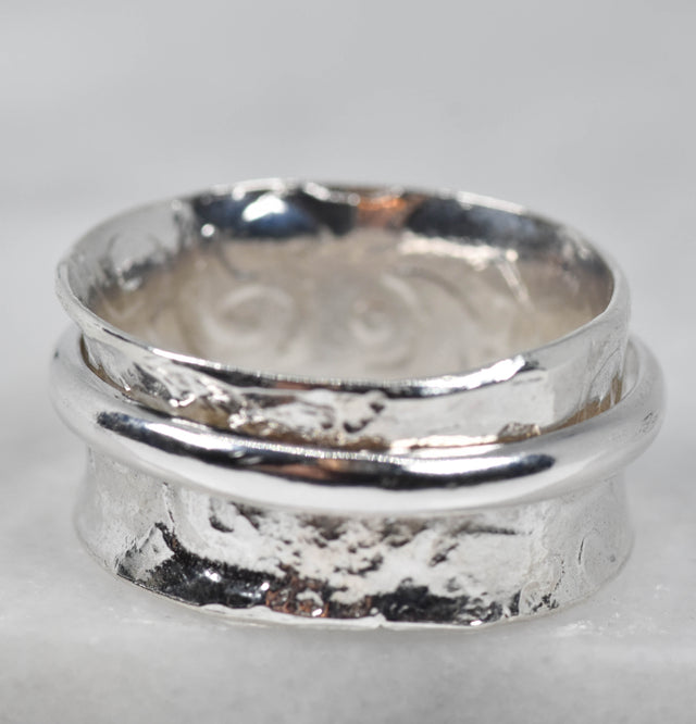 Silver Spinner Ring