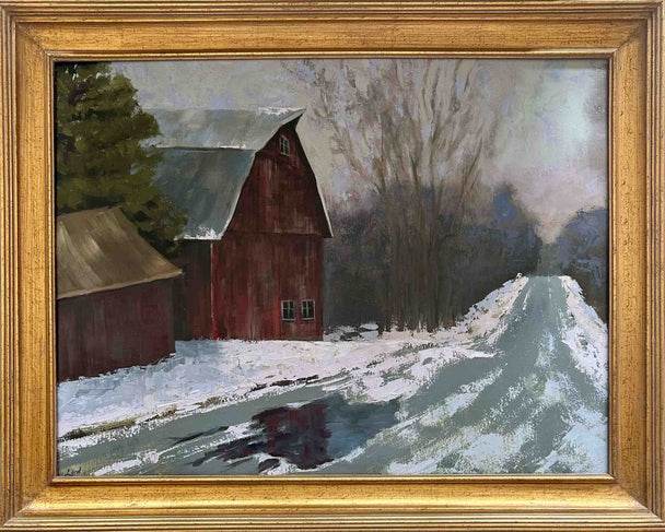 Red Barn Reflections