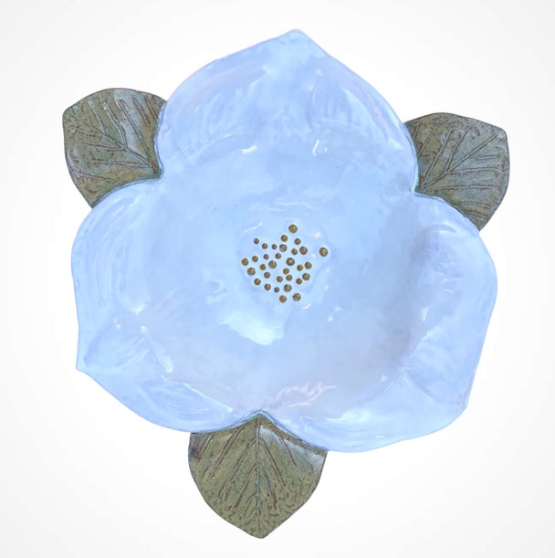 Trillium White Bird Bath Bowl