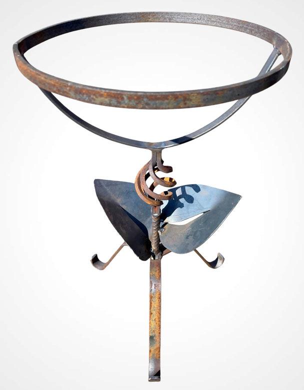 Short Leaf Birdbath Base