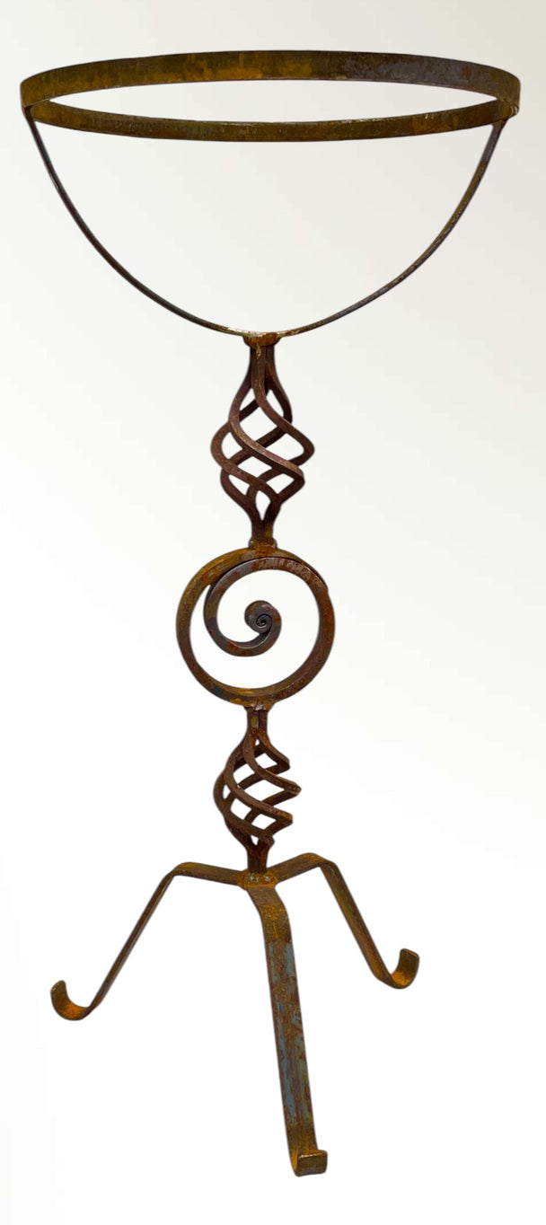 Medium Spirals Birdbath Base