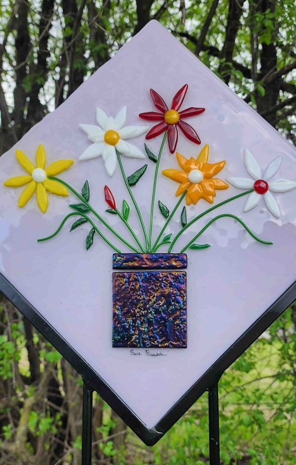 "Garden Splendor" Outdoor Garden Stake