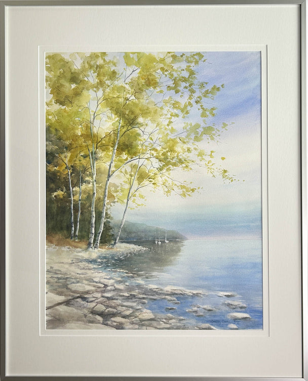 Limestone and Birches