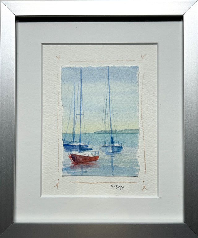 Sailboat Framed Card #12