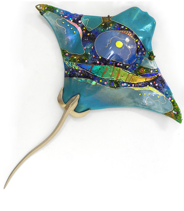 Medium Eagle Ray Sculpture