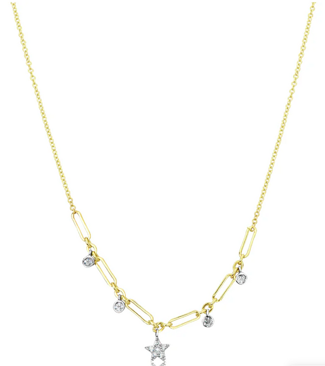 Chunky Chain Star Necklace