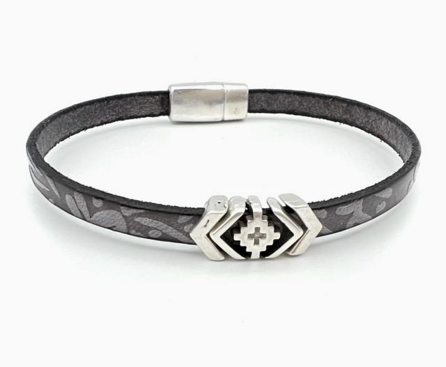 Grey Rhombus Bracelet