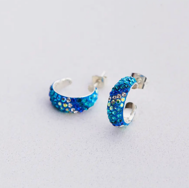Petite Color Huggie Earrings