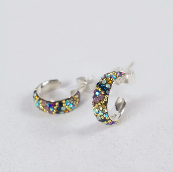 Petite Color Huggie Earrings