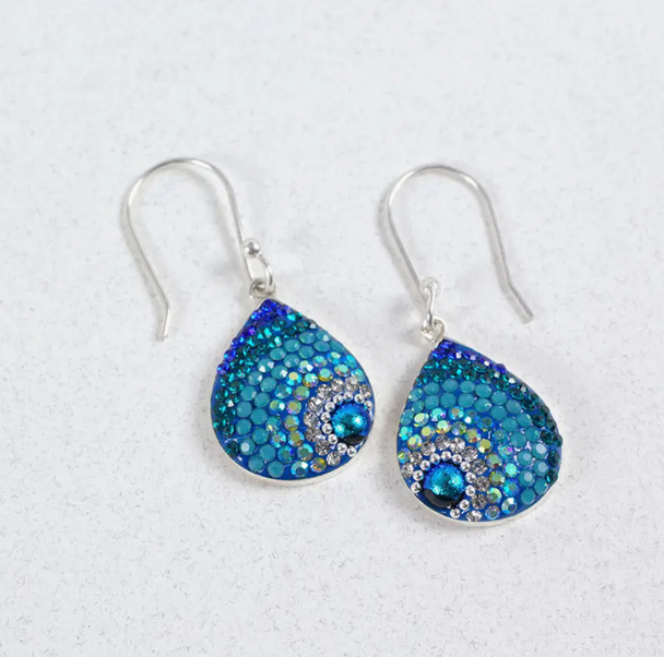 Small Radiant Pearl Earrings