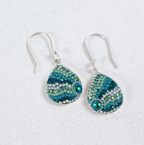 Small Radiant Pearl Earrings