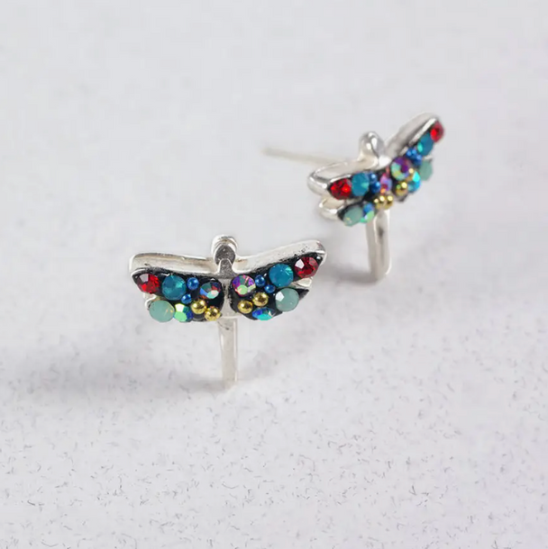 Mystic Dragonfly Post Earrings
