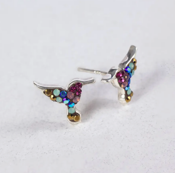 Hummingbird Post Earrings