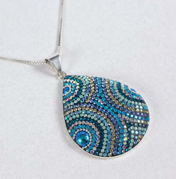 Full Radiant Pear Pendant