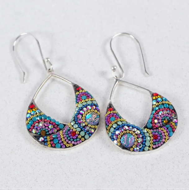 Split Pear Earrings