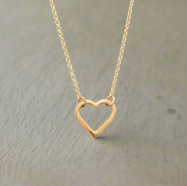 Heartline Gold Necklace