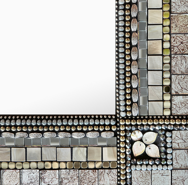 Light Chestnut Square Mirror