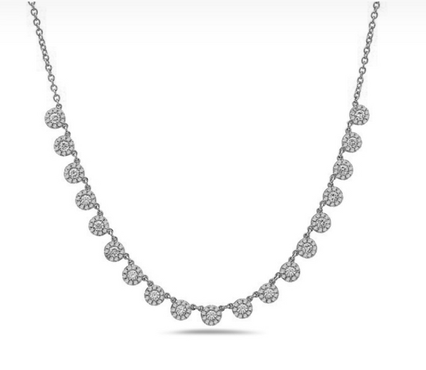 Diamond Dot Necklace