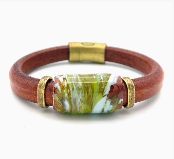 Tamarack Leather Bracelet