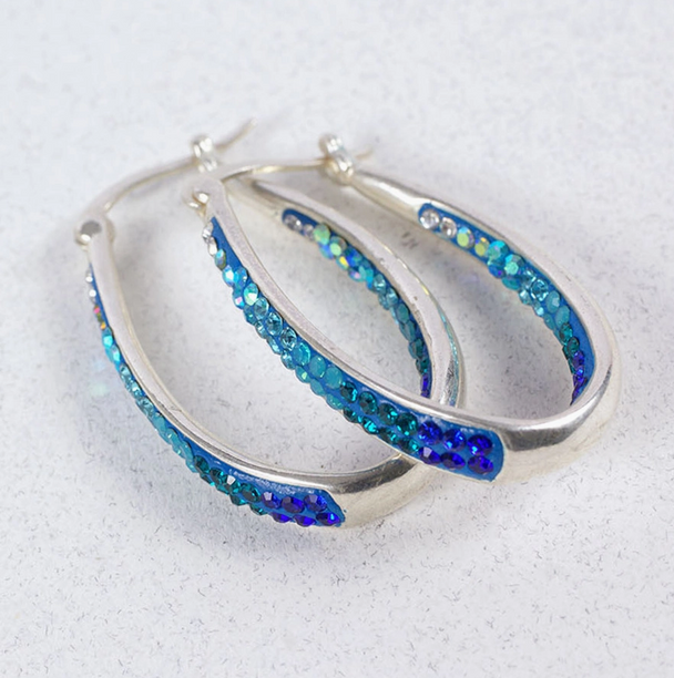 Inside Outside Hoop Earrings