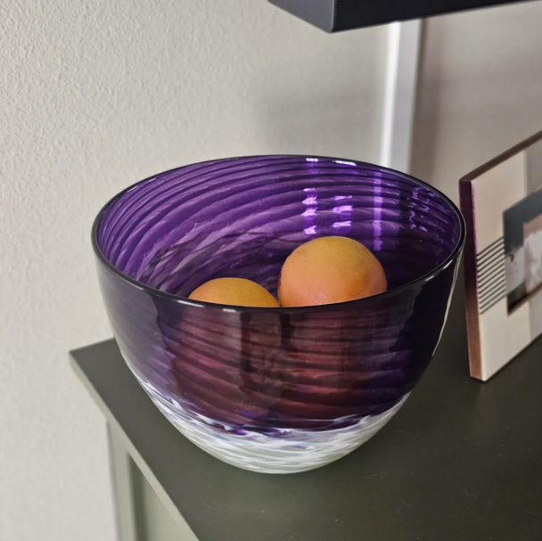 Round Top Spiral Bowl