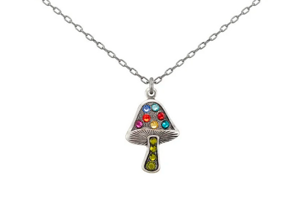 Mushroom Pendant Necklace