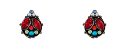 Ladybug Stud Post Earrings