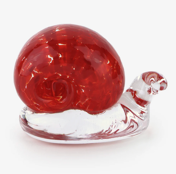 Snail Glass Sculpture