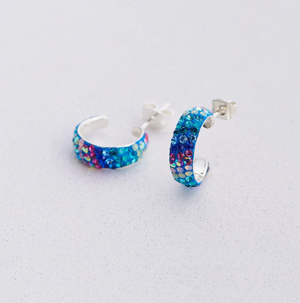 Petite Color Huggie Earrings