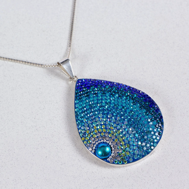 Full Radiant Pear Pendant