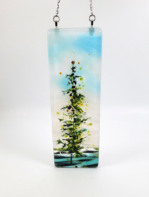 Blue Sky Single Spruce Window Hanger