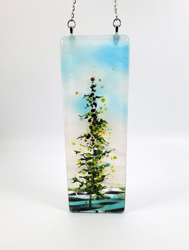 Blue Sky Single Spruce Window Hanger