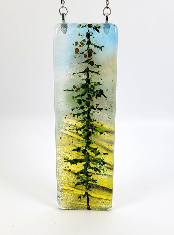 Blue Sky Single Spruce Window Hanger