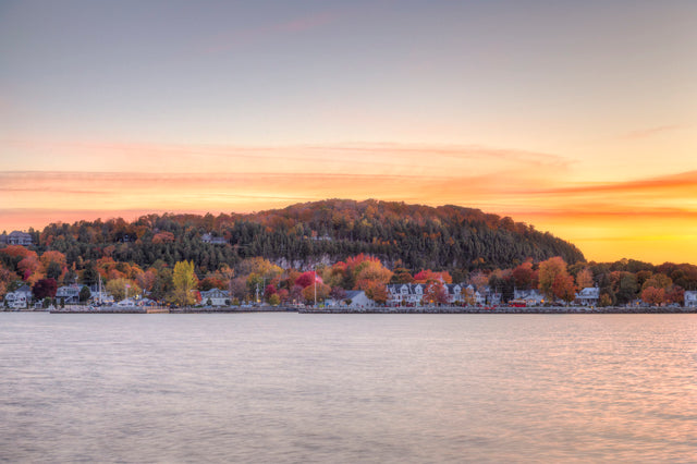 Village of Fish Creek Sunset
