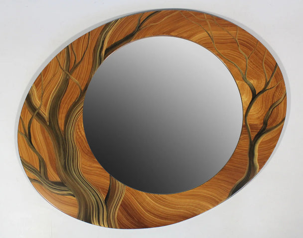 Tree Asymmetrical Beveled Mirror