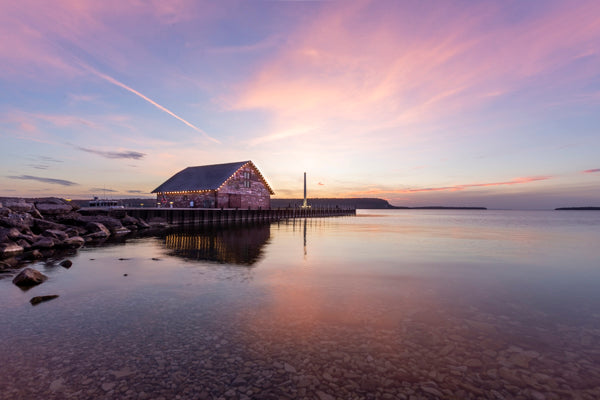 Twilight at the Dock