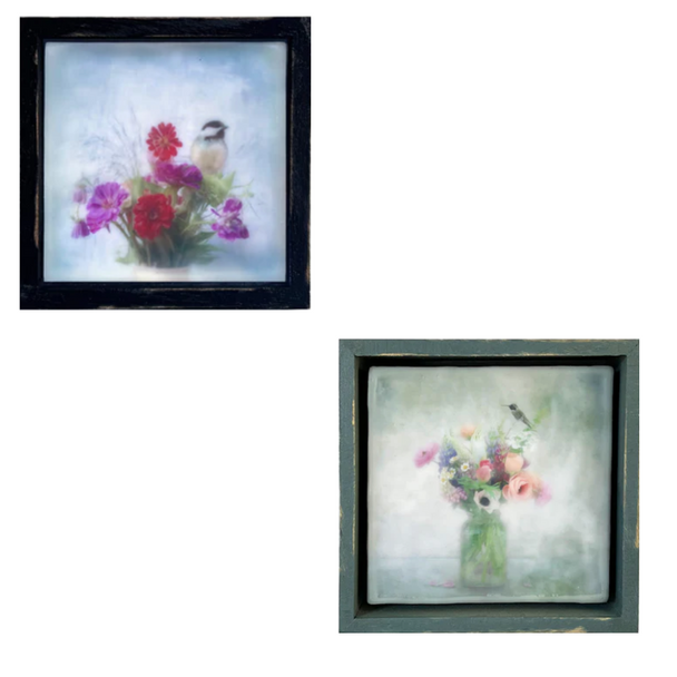 Garden Whimsy: Mini Encaustic Bundle