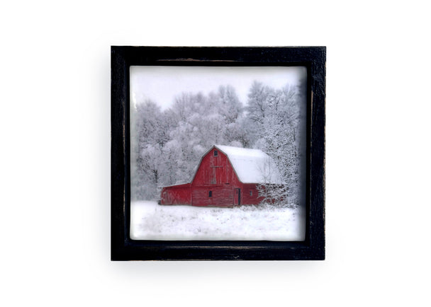 Winter Barn