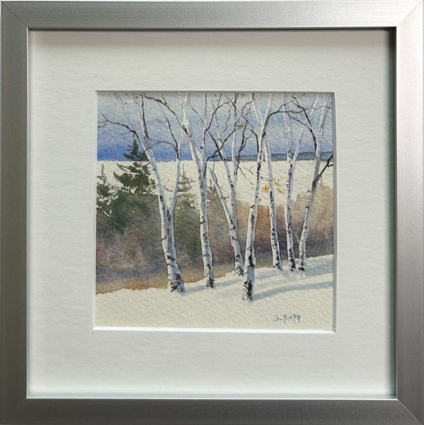 Winter Birches #16