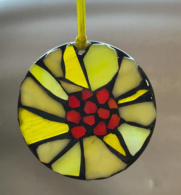 Yellow Flower III Ornament