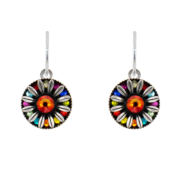 Botanical Flower Earrings Multicolor