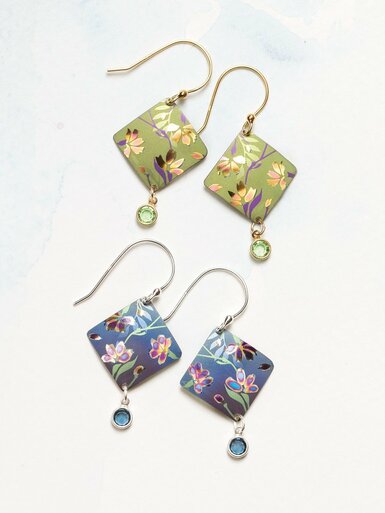 Garden Sonnet Earrings Sgae Mist